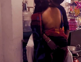 Sexy Indian Bhabi fucked after a long time extent a finally cooking