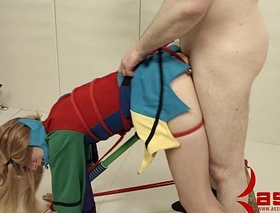 Emma haize tied surrounding with an increment of ass fucked hard