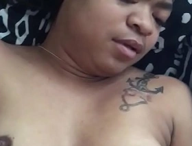 Hitting that creamy pussy while she on her about