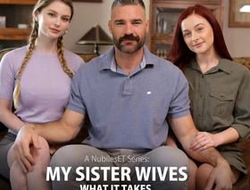 Bunny Colby & Danni Rivers in My Sister Wives The right stuff - Nubiles-Porn