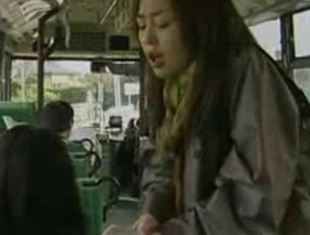 Japanese Lesbian Bus sexual congress (censored)