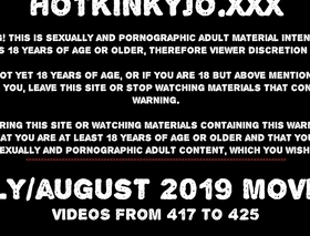 July august 2019 news at hotkinkyjo site extreme anal going knuckle deep prolapse public bareness belly bulge