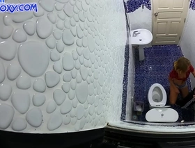 Invoke occasion toilet spy camera 1 engulfing dick connected with Invoke occasion toilet