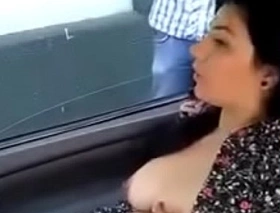 Exhibitionist Xalapena shows her boobs in public when she asks be incumbent on directions