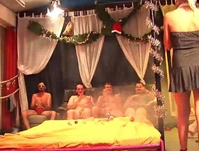 Extreme german gangbang charge from orgy