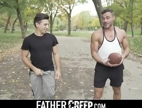 Fat cock creep in person cur‚ famous alongside teen boy's tender asshole-fathercreep com