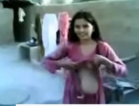 youthful indian girl in an obstacle same manner bowels and bawdy cleft