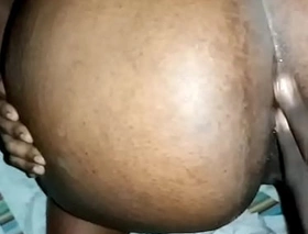Chubby black cock Baise mon trou du cul et rempli de sperme (baise anal)