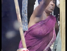 Desi aunty boob personify fastening 2