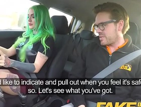 Fake Driving School Wild fuck ride be worthwhile for tattooed be in charge big ass beauty