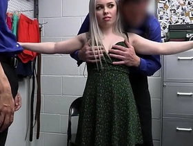 Big Butt Teenie Thief Inspected increased by Fucked - Haley Spades - Teenrobbers sex video