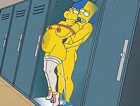 Ass fucking Housewife Marge Moans Less Pleasure As Hot Jizz Fills Her Ass And Squirts In All Directions / Anime / Uncensored / Toons / Anime