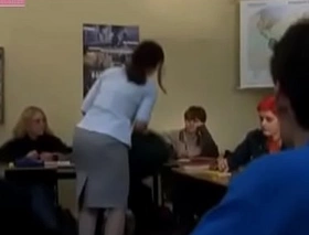 Meek mature cram fucks nearby student-boy - intercourse scene unfamiliar video