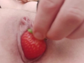 Mollycoddle masturbates pussy food in nightie with the addition of has intense orgasm - except for