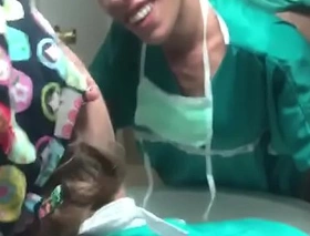 Chilean doctor shafting respecting the bathroom