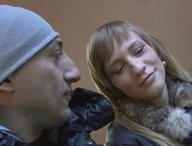 Naive russian incise gets seduced on the street with the addition of unworked ass fucked