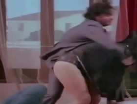 Bolly actress very hot upskirt g-string show from old movie