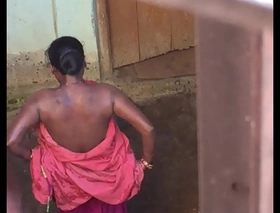 Desi village horny bhabhi nude leave bare show caught by hidden cam